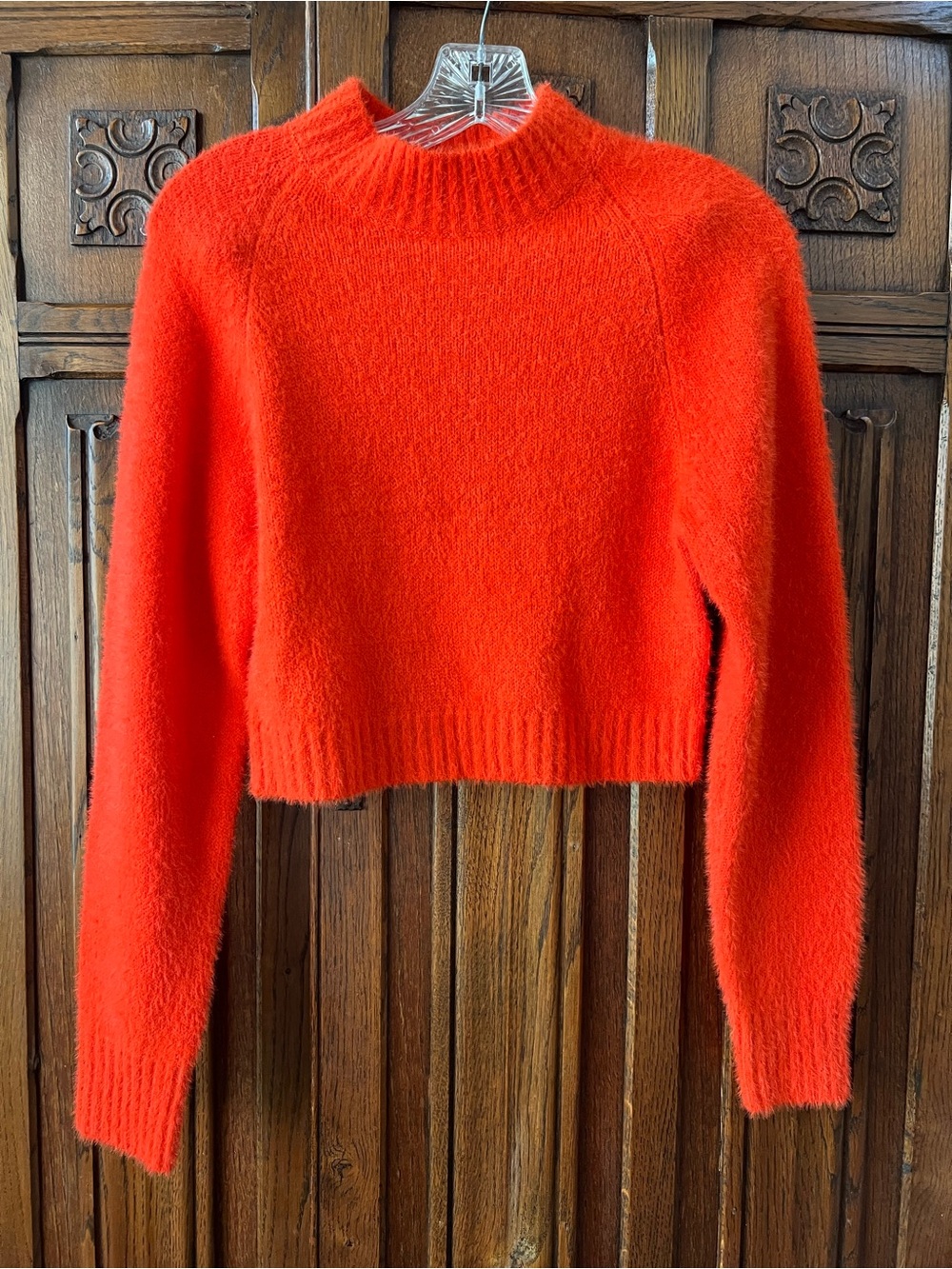 Urban Outfitters Orange Knit Sweater Med